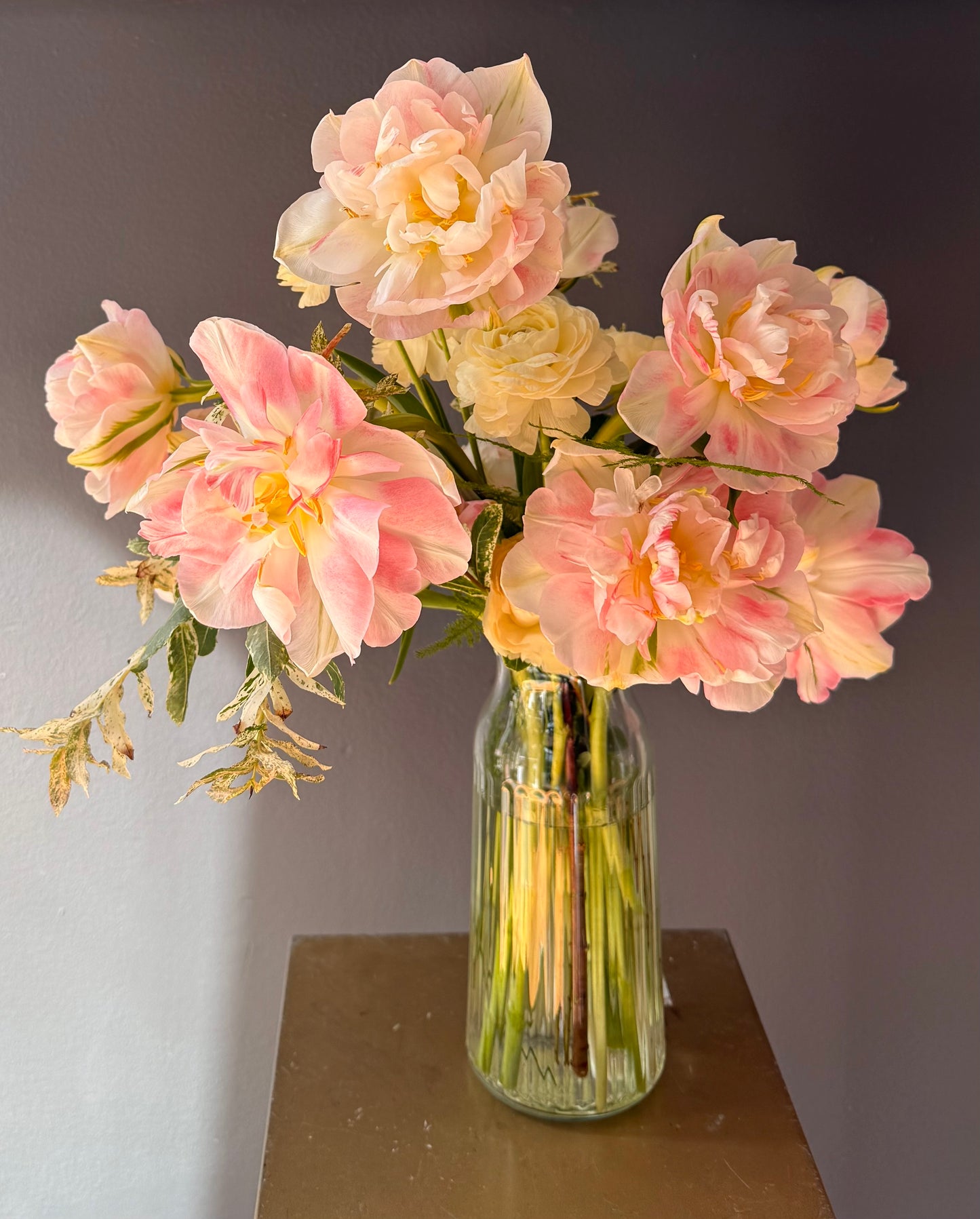 Glass Vase Arrangement