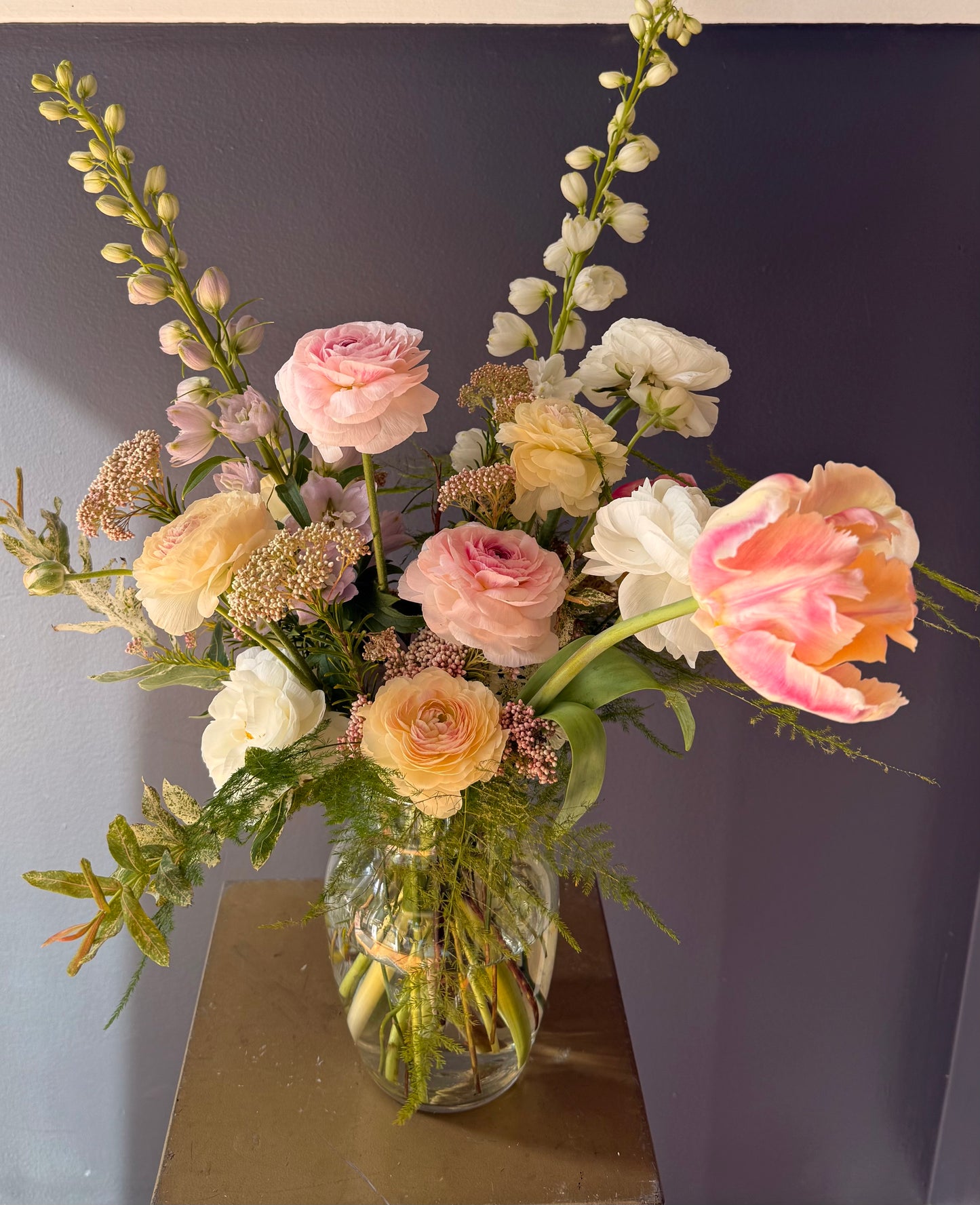 Glass Vase Arrangement