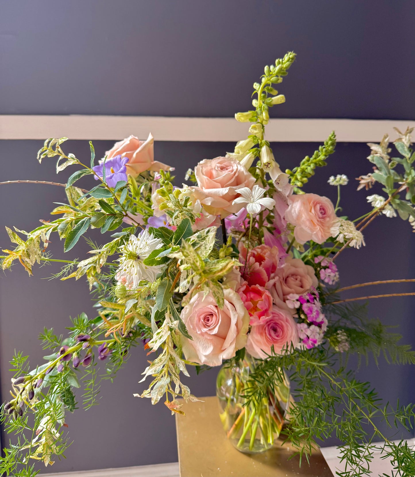 Glass Vase Arrangement