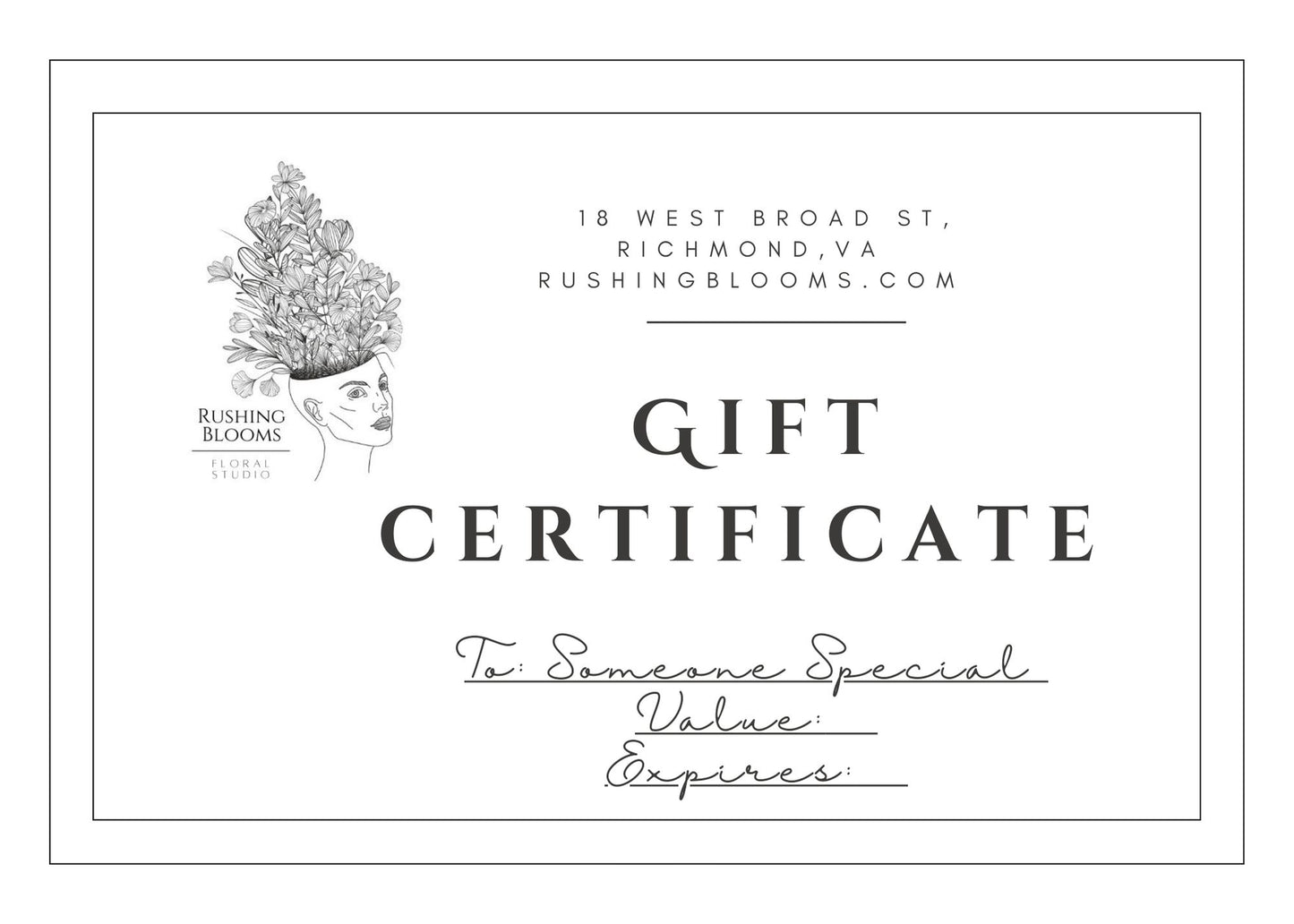 Gift Certificate