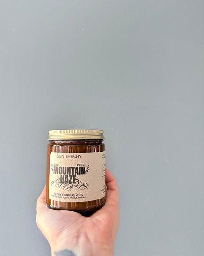 Hand poured Candle by Sun Theory